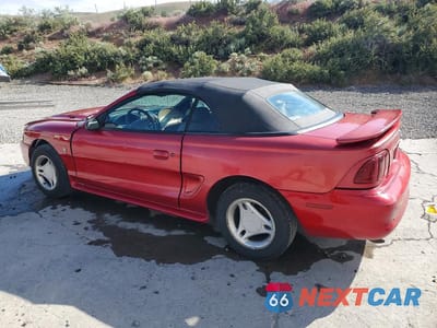 Drugie zdjęcie samochodu z przodu: 1997 FORD MUSTANG VIN:1FALP4445VF182950 - miniatura