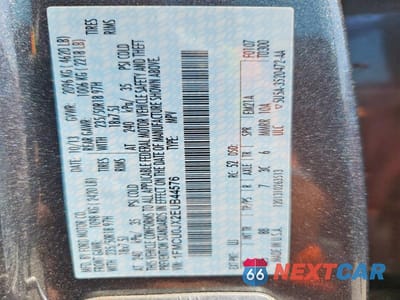 Zdjęcie 12 z 12 samochodu: 2014 FORD ESCAPE TITANIUM VIN:1FMCU0JX2EUB44576 - miniatura