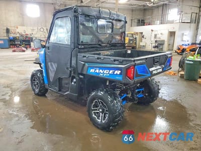 Trzecie zdjęcie samochodu z tyłu: 2016 POLARIS RANGER UTILITY VEHICLE VIN:4XARTE876GT130491 - miniatura