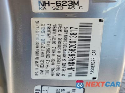 Zdjęcie 12 z 12 samochodu: 2002 ACURA 3.5RL VIN:JH4KA96562C013817 - miniatura