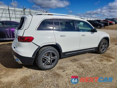 Trzecie zdjęcie samochodu z tyłu: 2023 MERCEDES-BENZ GLB 250 4MATIC VIN:W1N4M4HB0PW324696 - miniatura