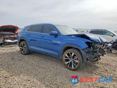 Czwarte zdjęcie samochodu z boku: 2025 VOLKSWAGEN ATLAS CROSS SPORT SEL PREMIUM R-LINE VIN:1V2FE2CA2SC218355 - miniatura