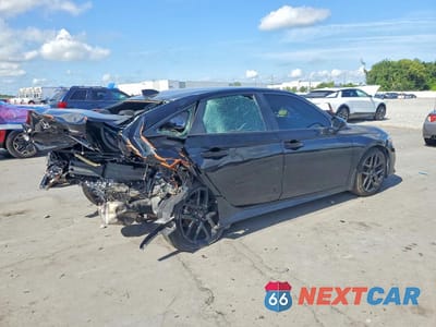 Trzecie zdjęcie samochodu z tyłu: 2024 HONDA CIVIC SPORT VIN:2HGFE2F54RH545123 - miniatura