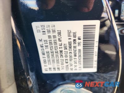 Zdjęcie 12 z 12 samochodu: 2011 ACURA RDX VIN:5J8TB1H22BA006884 - miniatura