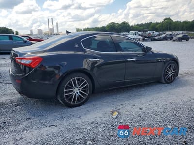 Trzecie zdjęcie samochodu z tyłu: 2015 MASERATI GHIBLI VIN:ZAM57XSA7F1144305 - miniatura