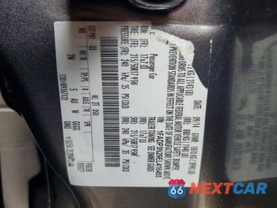 Zdjęcie 12 z 12 samochodu: 2014 FORD FOCUS TITANIUM VIN:1FADP3N29EL416455 - miniatura