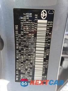 Zdjęcie 12 z 12 samochodu: 2021 TOYOTA COROLLA LE VIN:5YFEPMAE3MP189564 - miniatura
