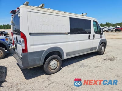 Trzecie zdjęcie samochodu z tyłu: 2017 RAM PROMASTER 1500 1500 STANDARD VIN:3C6TRVAG8HE542923 - miniatura