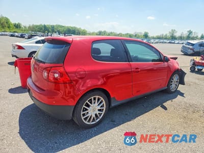 Trzecie zdjęcie samochodu z tyłu: 2006 VOLKSWAGEN NEW GTI VIN:WVWFV71K56W125764 - miniatura