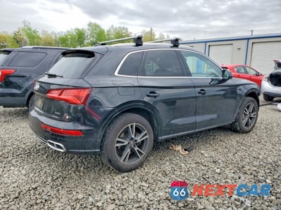 Trzecie zdjęcie samochodu z tyłu: 2020 AUDI Q5 E PREMIUM VIN:WA1G2AFY6L2049279 - miniatura