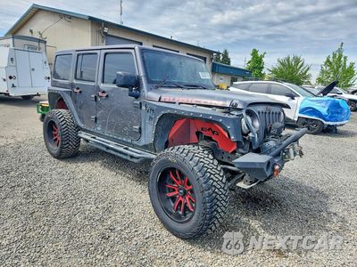 Czwarte zdjęcie samochodu z boku: 2017 JEEP WRANGLER UNLIMITED RUBICON VIN:1C4BJWFG4HL703253 - miniatura