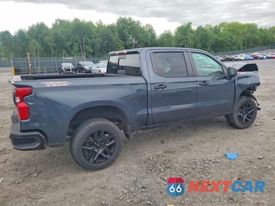 Trzecie zdjęcie samochodu z tyłu: 2021 CHEVROLET SILVERADO K1500 LT TRAIL BOSS VIN:1GCPYFED9MZ349438 - miniatura