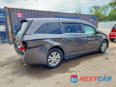 Trzecie zdjęcie samochodu z tyłu: 2016 HONDA ODYSSEY EX VIN:5FNRL5H45GB091510 - miniatura