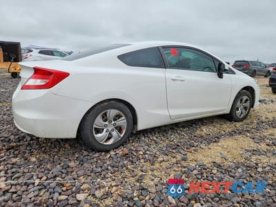 Trzecie zdjęcie samochodu z tyłu: 2013 HONDA CIVIC LX VIN:2HGFG3B51DH530609 - miniatura