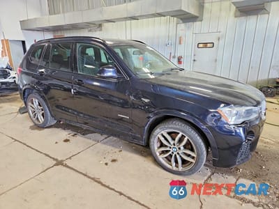 Czwarte zdjęcie samochodu z boku: 2016 BMW X3 XDRIVE35I VIN:5UXWX7C59G0R17386 - miniatura