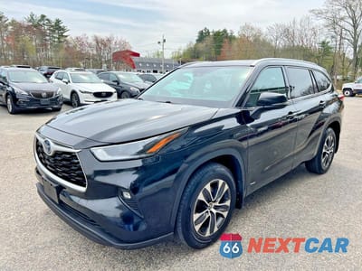 Drugie zdjęcie samochodu z przodu: 2021 TOYOTA HIGHLANDER HYBRID XLE VIN:5TDGBRCH4MS034038 - miniatura