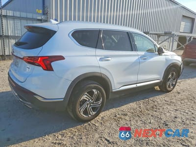 Trzecie zdjęcie samochodu z tyłu: 2021 HYUNDAI SANTA FE SEL VIN:5NMS6DAJXMH307753 - miniatura