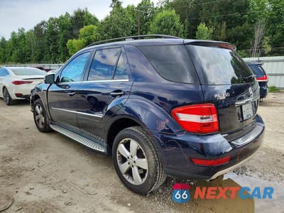 Drugie zdjęcie samochodu z przodu: 2011 MERCEDES-BENZ ML 350 4MATIC VIN:4JGBB8GB8BA710037 - miniatura