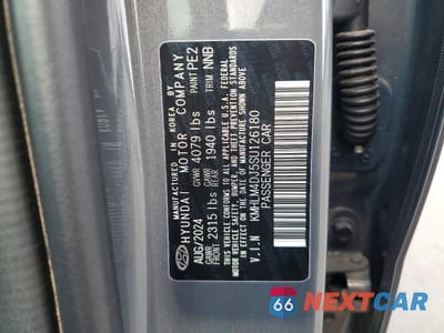 Zdjęcie 12 z 12 samochodu: 2025 HYUNDAI ELANTRA HYBRID SEL SPORT VIN:KMHLM4DJ5SU126180 - miniatura