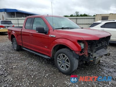 Czwarte zdjęcie samochodu z boku: 2015 FORD F150 SUPER CAB VIN:1FTEX1CP4FFB77804 - miniatura