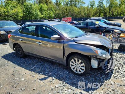 Czwarte zdjęcie samochodu z boku: 2019 NISSAN SENTRA S VIN:3N1AB7AP2KY389240 - miniatura