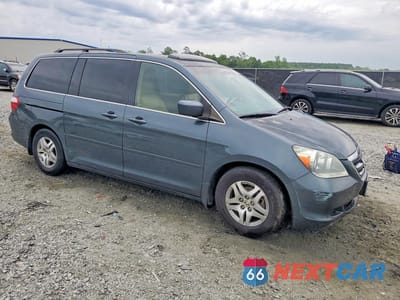 Czwarte zdjęcie samochodu z boku: 2006 HONDA ODYSSEY EXL VIN:5FNRL38796B064288 - miniatura