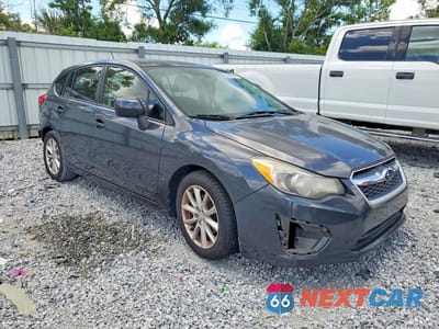 Czwarte zdjęcie samochodu z boku: 2012 SUBARU IMPREZA PREMIUM W/CO VIN:JF1GPAB63CH243895 - miniatura