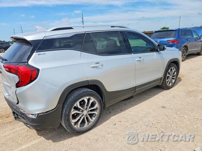 Trzecie zdjęcie samochodu z tyłu: 2019 GMC TERRAIN SLT VIN:3GKALPEX7KL352688 - miniatura