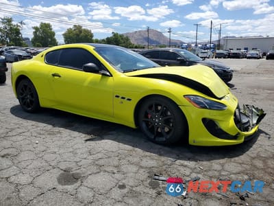 Czwarte zdjęcie samochodu z boku: 2013 MASERATI GRANTURISMO S VIN:ZAM45VLA8D0069105 - miniatura