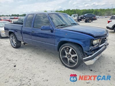 Czwarte zdjęcie samochodu z boku: 1996 GMC SIERRA VIN:1GTEC19R9TE548378 - miniatura