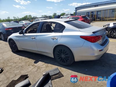 Drugie zdjęcie samochodu z przodu: 2014 INFINITI Q50 PREMIUM VIN:JN1BV7AR6EM704870 - miniatura