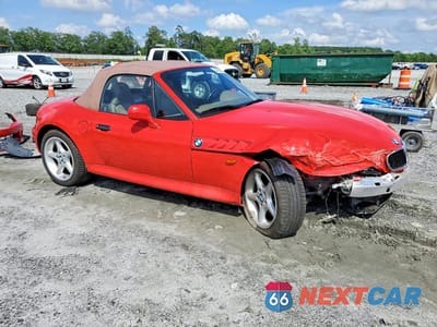 Czwarte zdjęcie samochodu z boku: 1998 BMW Z3 2.8 VIN:4USCJ3323WLC12727 - miniatura