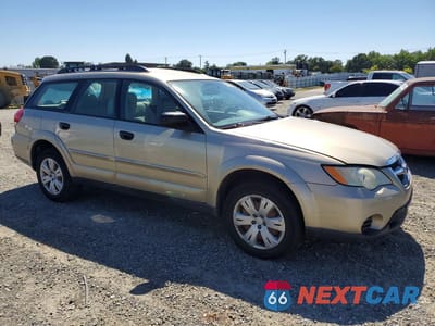 Czwarte zdjęcie samochodu z boku: 2008 SUBARU OUTBACK VIN:4S4BP60CX87329613 - miniatura