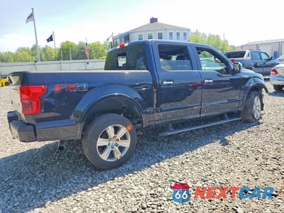 Trzecie zdjęcie samochodu z tyłu: 2019 FORD F150 SUPERCREW VIN:1FTEW1E48KFA47637 - miniatura