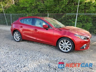 Czwarte zdjęcie samochodu z boku: 2015 MAZDA 3 GRAND TOURING VIN:JM1BM1M31F1261583 - miniatura