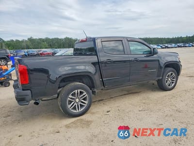 Trzecie zdjęcie samochodu z tyłu: 2021 CHEVROLET COLORADO VIN:1GCGSBEN0M1244028 - miniatura