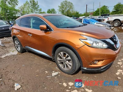 Czwarte zdjęcie samochodu z boku: 2016 NISSAN MURANO SL VIN:5N1AZ2MH2GN109168 - miniatura
