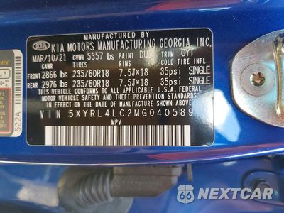 Zdjęcie 13 z 13 samochodu: 2021 KIA SORENTO S VIN:5XYRL4LC2MG040589 - miniatura