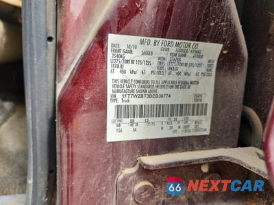 Zdjęcie 12 z 12 samochodu: 2011 FORD F250 SUPER DUTY VIN:1FT7W2BT3BEB36774 - miniatura