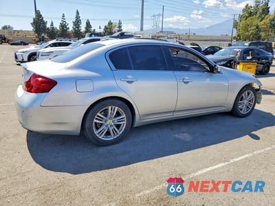 Trzecie zdjęcie samochodu z tyłu: 2010 INFINITI G37 SEDAN BASE VIN:JN1CV6AP4AM202589 - miniatura