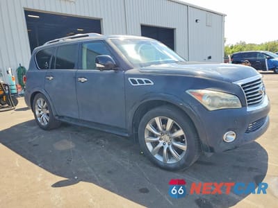 Czwarte zdjęcie samochodu z boku: 2012 INFINITI QX56 BASE VIN:JN8AZ2NF2C9519302 - miniatura