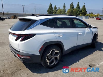 Trzecie zdjęcie samochodu z tyłu: 2022 HYUNDAI TUCSON LIMITED VIN:5NMJE3AE7NH101934 - miniatura