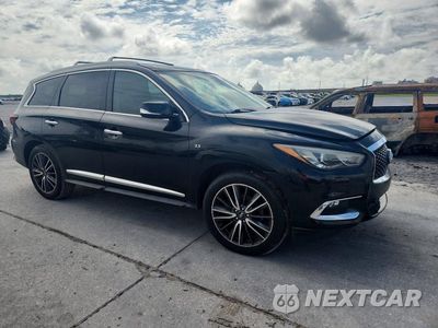 Czwarte zdjęcie samochodu z boku: 2017 INFINITI QX60 BASE VIN:5N1DL0MN4HC547082 - miniatura