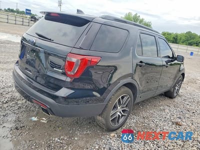 Trzecie zdjęcie samochodu z tyłu: 2016 FORD EXPLORER SPORT VIN:1FM5K8GT8GGC55748 - miniatura