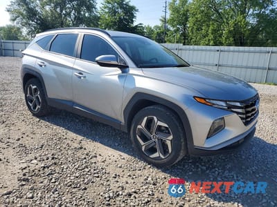 Czwarte zdjęcie samochodu z boku: 2022 HYUNDAI TUCSON SEL VIN:5NMJFCAE8NH115788 - miniatura