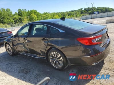 Drugie zdjęcie samochodu z przodu: 2018 HONDA ACCORD HYBRID EXL VIN:1HGCV3F50JA013136 - miniatura