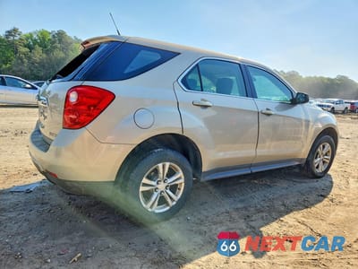 Trzecie zdjęcie samochodu z tyłu: 2012 CHEVROLET EQUINOX LS VIN:2GNALBEK7C1309031 - miniatura