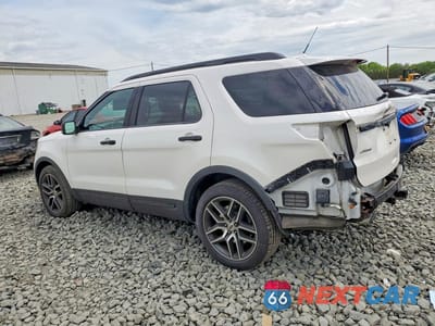 Drugie zdjęcie samochodu z przodu: 2018 FORD EXPLORER SPORT VIN:1FM5K8GT0JGA22891 - miniatura