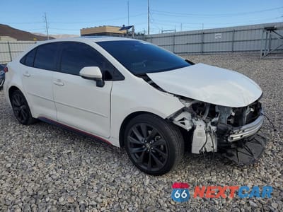 Czwarte zdjęcie samochodu z boku: 2023 TOYOTA COROLLA HYBRID SE INFRARED VIN:JTDBCMFE8P3026638 - miniatura