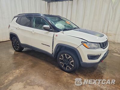 Czwarte zdjęcie samochodu z boku: 2020 JEEP COMPASS TRAILHAWK VIN:3C4NJDDB9LT207919 - miniatura